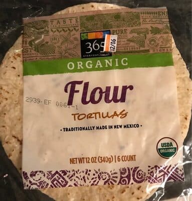 Organic Flour Tortillas