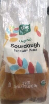 Sourdough Organic Sandwich Bread