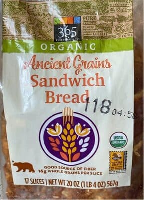 Ancient Grains Sandwich Bread