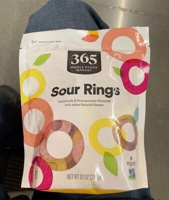 Lemonade & Pomegranate Flavored Sour Rings
