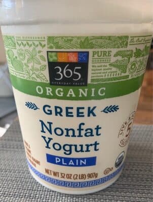 Plain Greek Nonfat Yogurt
