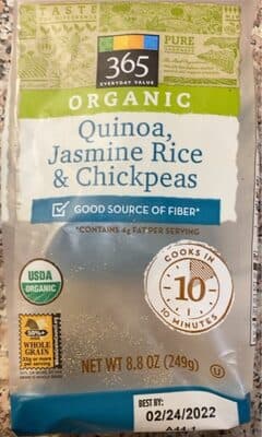 Quinoa, Jasmine Rice & Chickpeas