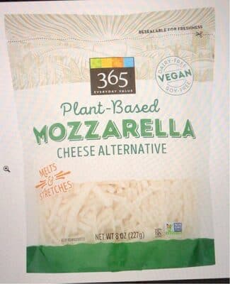 Plant-Based Mozzarella Cheese Alternative