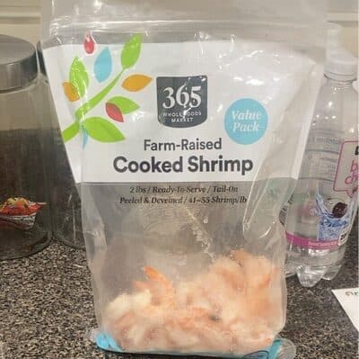 PEELED & DEVEINED, TAIL ON FARM-RAISE COOKED SHRIMP