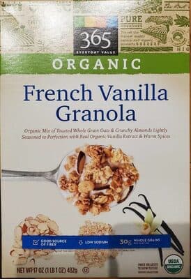 Organic French Vanilla Granola