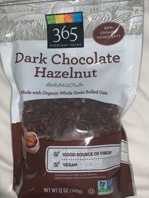 Dark Chocolate Hazelnut Granola