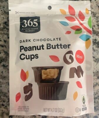 Dark Chocolate Mini Peanut Butter Cups