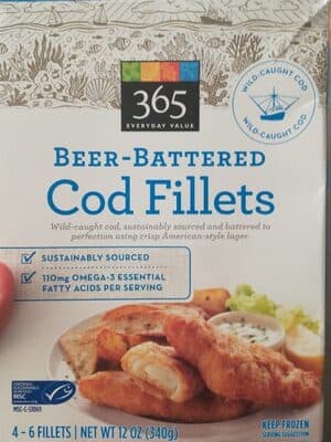 Beer-Battered Cod Fillets