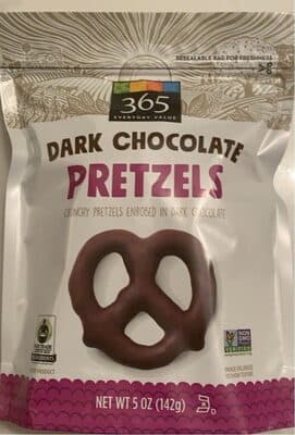 Dark Chocolate Covered Pretzels