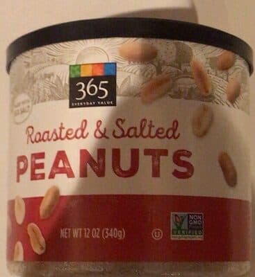 Roasted & Salted Peanuts with Sea Salt