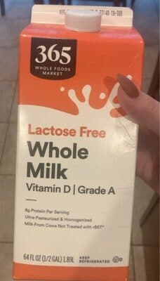 Lactose Free Whole Milk