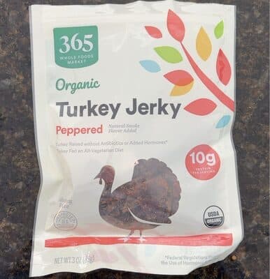 Peppered Organic Turkey Jerky