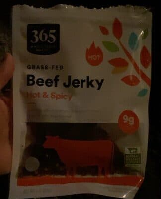 Hot & Spicy Grass-Fed Beef Jerky