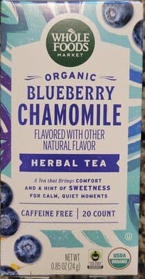Organic Blueberry Chamomile Herbal Tea