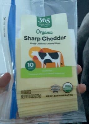 Sharp Cheddar Cheese Slices