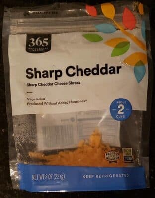 Sharp Cheddar Cheese Shreds