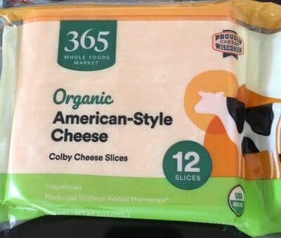 American-Style Colby Cheese Slices