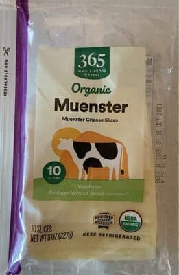 Muenster Cheese Slices