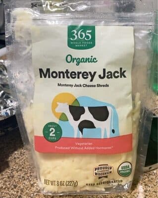 Monterey Jack Cheese Shreds