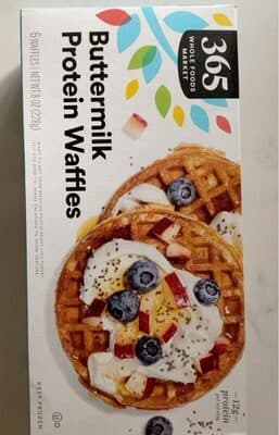 Buttermilk Protein Waffles
