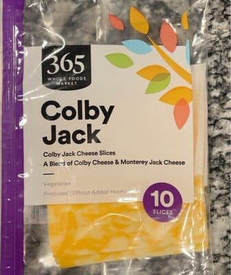 Colby Jack Cheese Slices