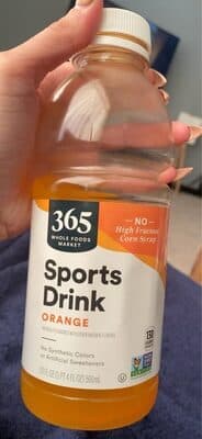 Orange Sports Drink