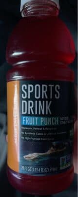 Fruit Punch Flavored Sports Drink