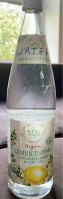 Lemon Thyme Flavored Italian Soda
