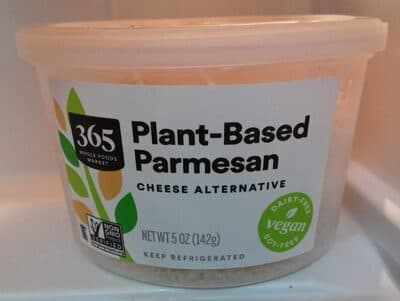 Parmesan-Style Plant-Based Cheese Alternative
