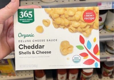 Cheddar Shells & Cheese Sauce