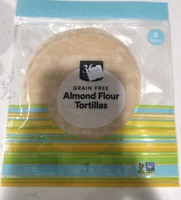 Almond Flour Grain Free Tortillas