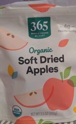 Organic Soft Dried Apples