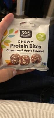Cinnamon & Apple Chewy Protein Bites