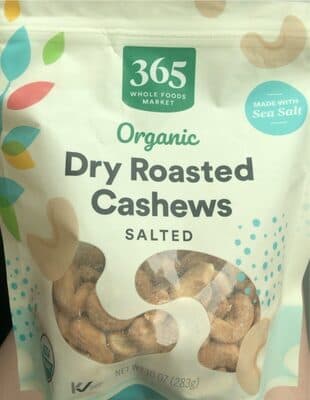 Salted Dry Roasted Cashews
