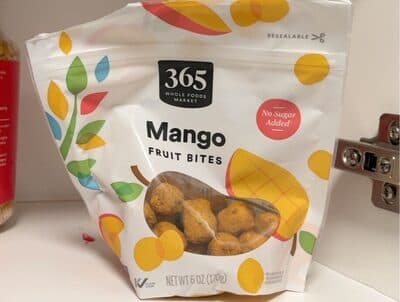 Mango Fruit Bites