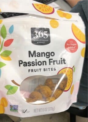 Mango Passion Fruit Bites
