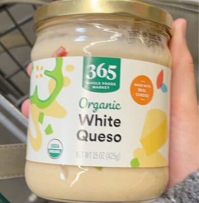 White Organic Queso