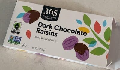 Dark Chocolate Raisins
