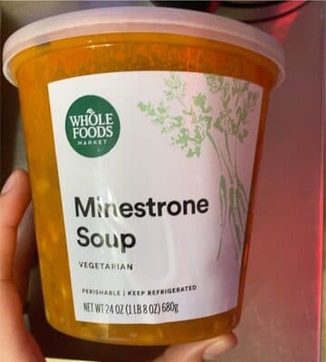 Vegetarian Minestrone Soup