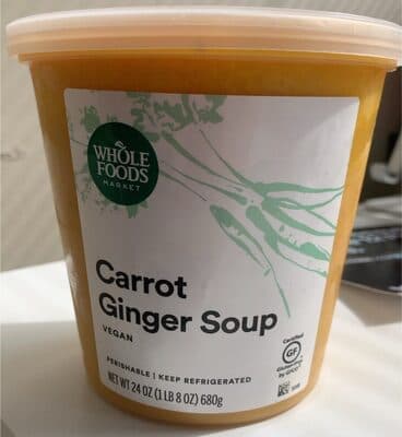Carrot Ginger Soup