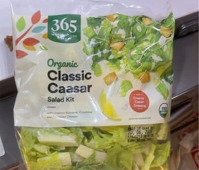 Organic Classic Caesar Salad Kit