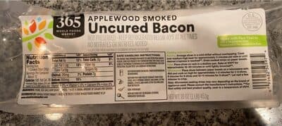 Applewood Smoked Uncured Bacon