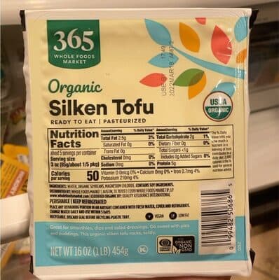 Silken Tofu