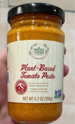 Tomato Plant-Based Pesto