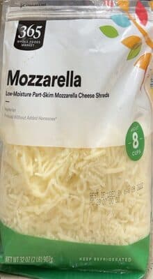 Mozzarella Low-Moisture Part-Skim Cheese Shreds