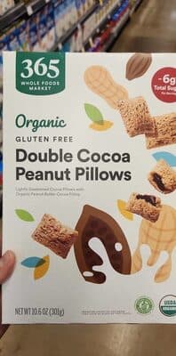 Double cocoa peanut pillows