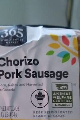 chorizo pork Sausage