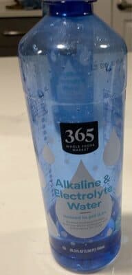 Alkaline & electrolyte water