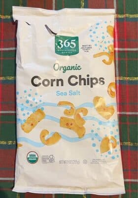 Organic Sea Salt Corn Chips