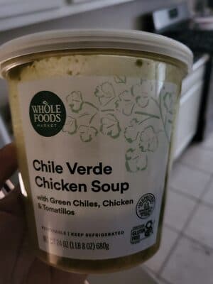 Chile Verde Chicken Soup